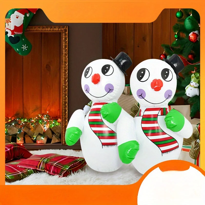 Bonhomme de neige gonflable