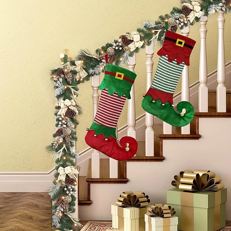 Chaussettes de Noël en tissu non-tissé