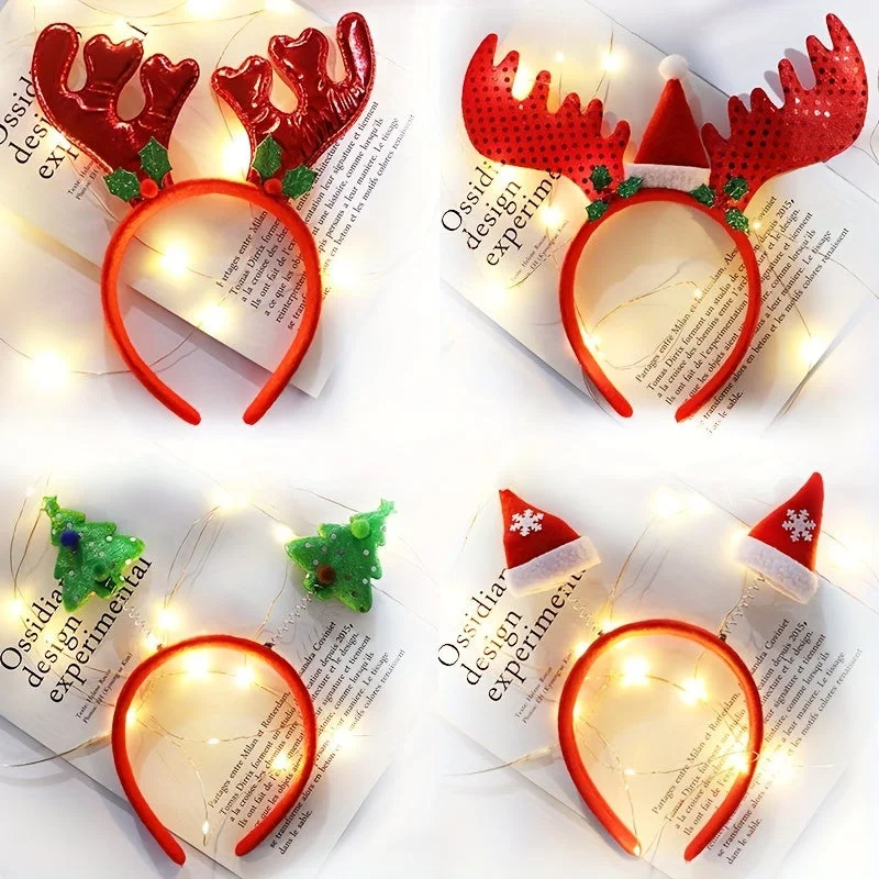 Serre Tête Noël Lumineux Joyeux
