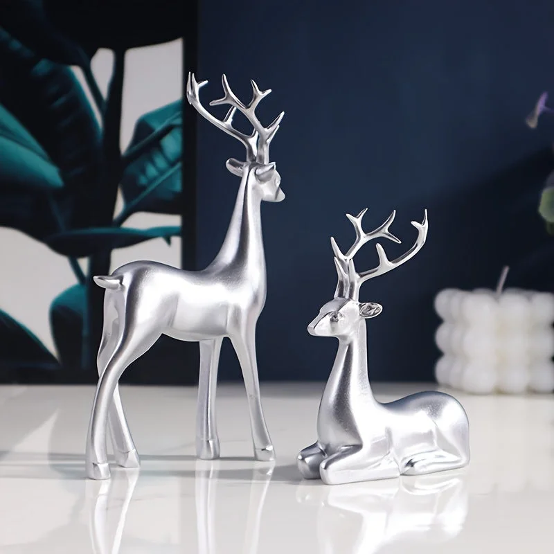 Boule de Noël Cerf en métal