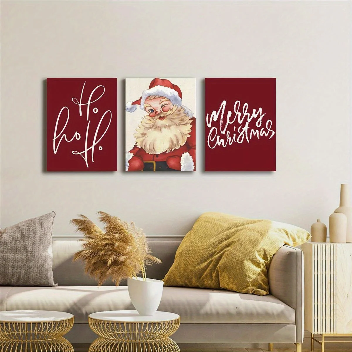 Cadre de Sapin de Noël en bois