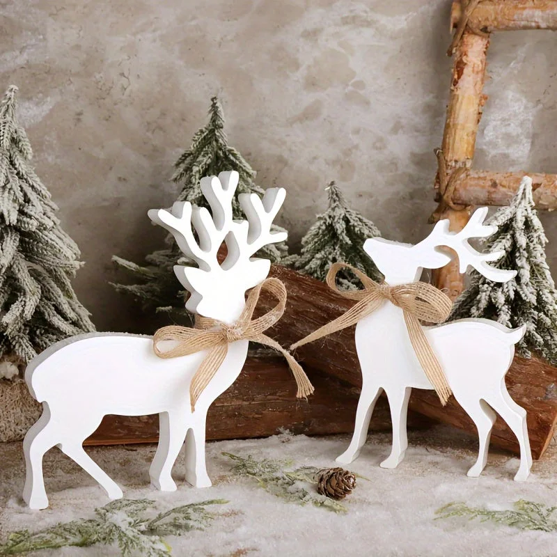 Renne de Noël en Bois