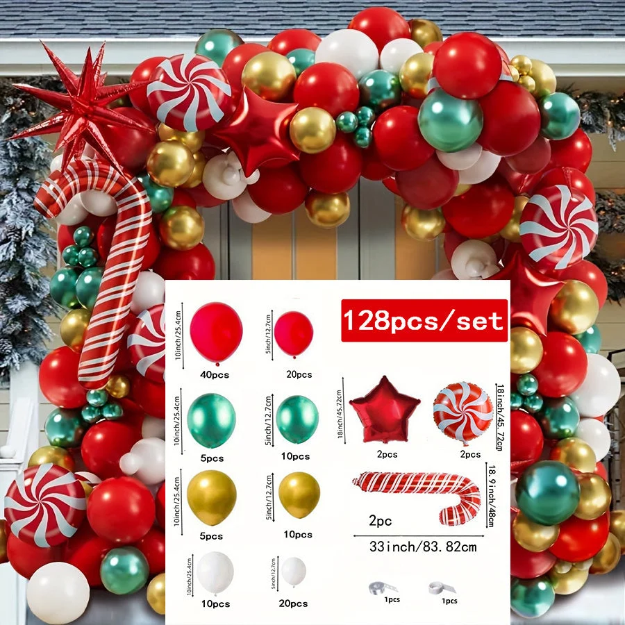 Arche de Noël illuminée