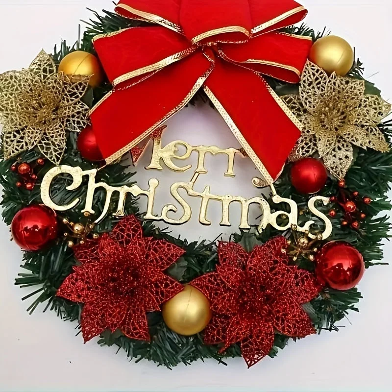 Couronne de Noël Magie des Fêtes en détail