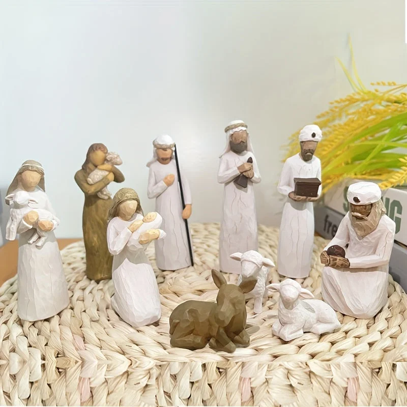 Détails de la Crèche de Noël