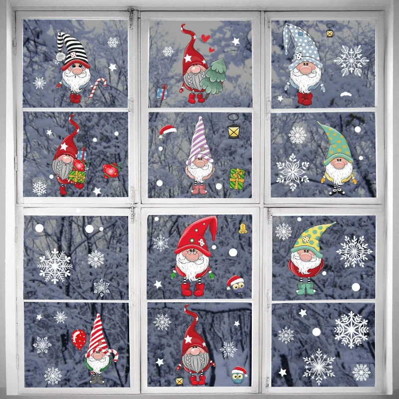 Stickers Vitrine Noël