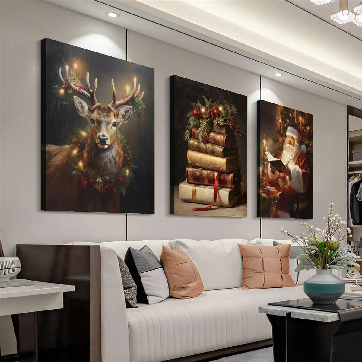 Ambiance festive avec Décoration de Noël