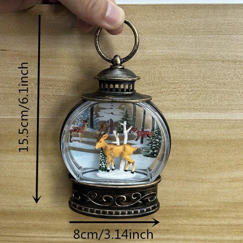 Ambiance de Noël avec Lanterne