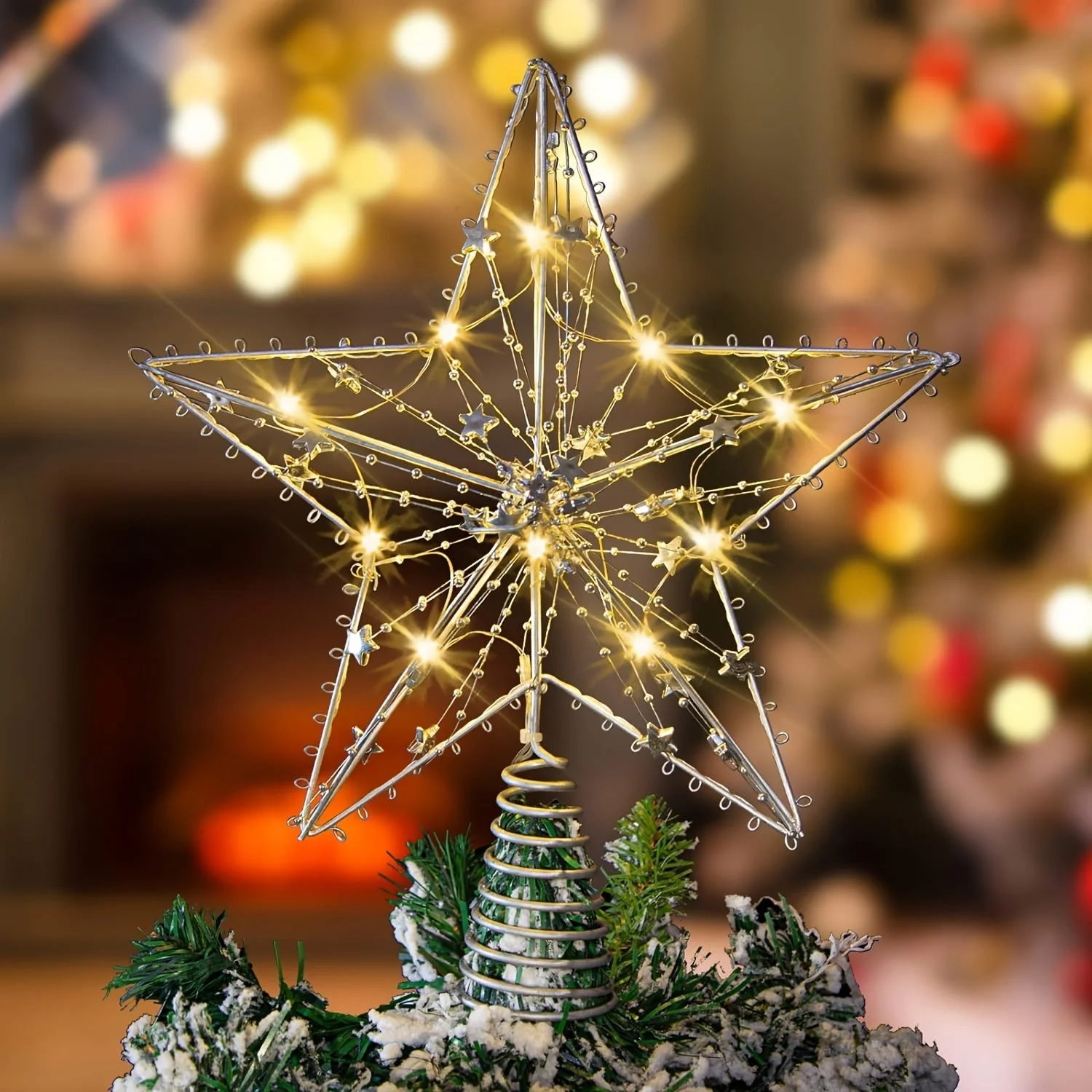 Etoile Sapin de Noel Lumineuse