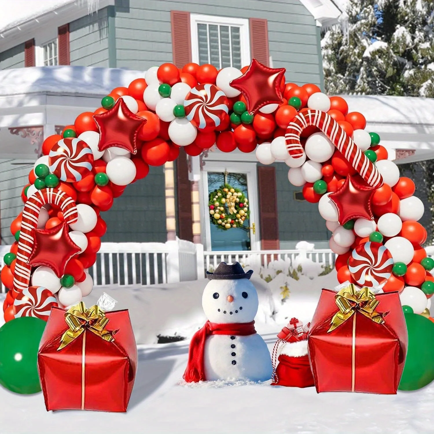 Arche de Ballon de Noël