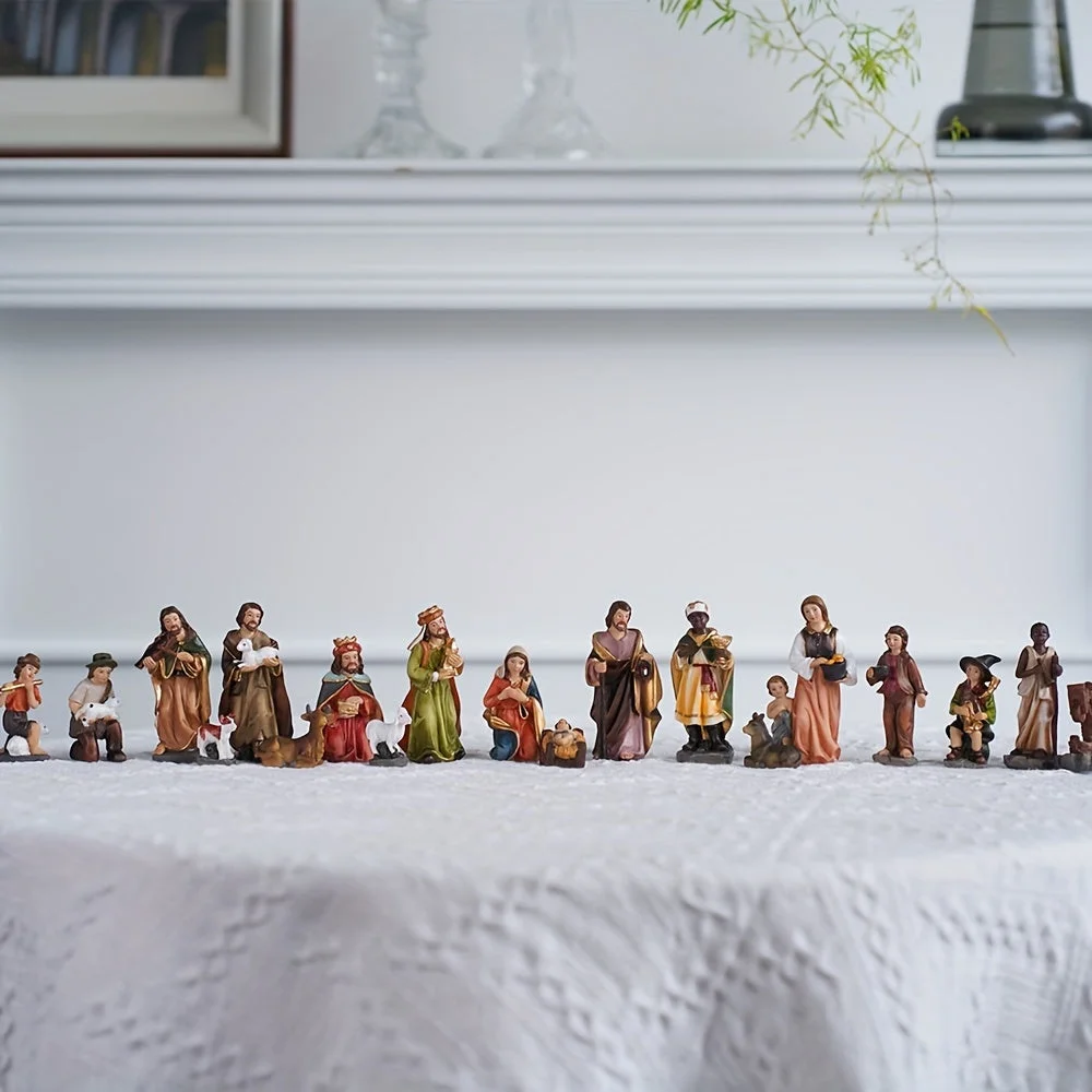 Ambiance de Noël avec Santons