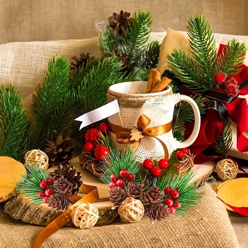 Houx de Noël en décoration