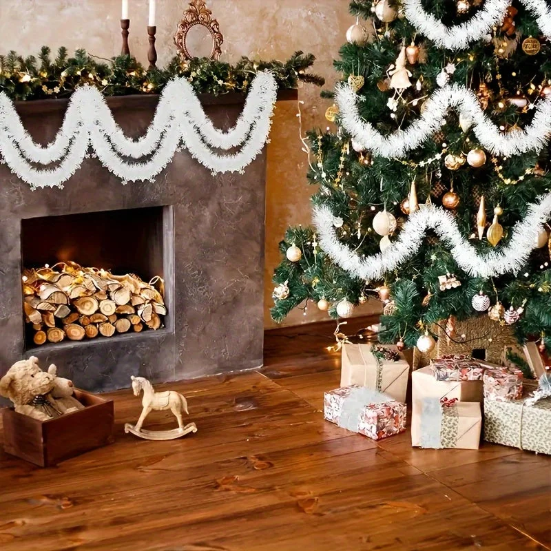 Détails de la Guirlande de Noël Blanc