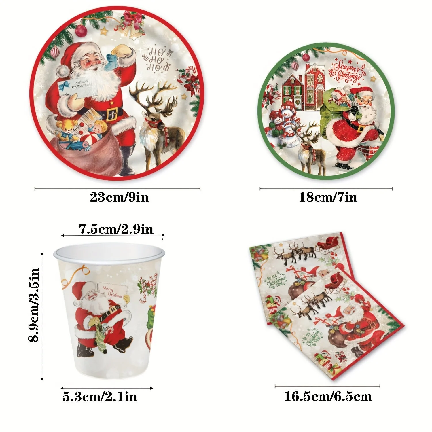 Vaisselle de Noël Festive