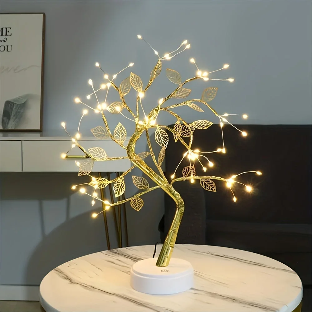 Ambiance Arbre de Table Lumineux