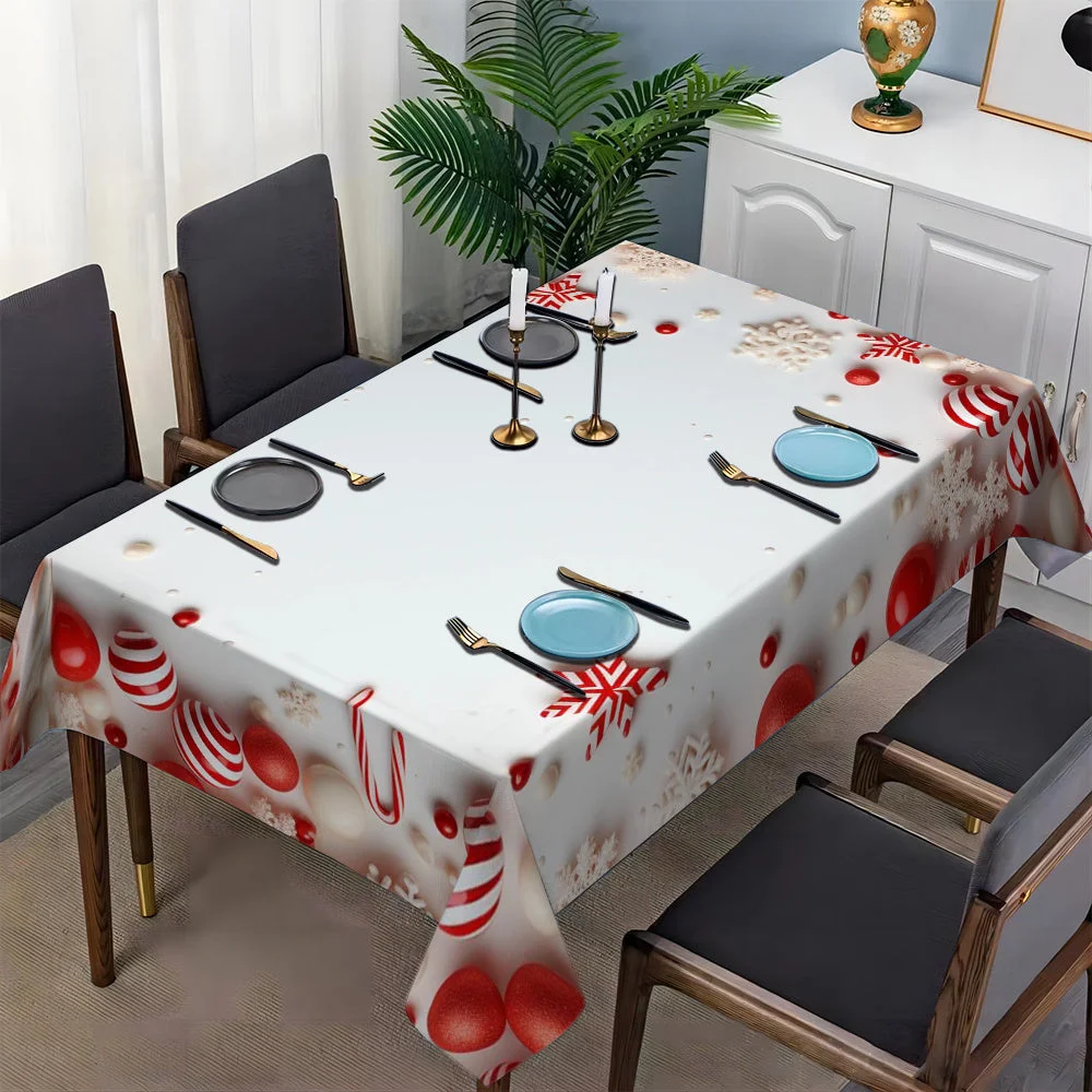 Nappe de Noël avec motifs festifs