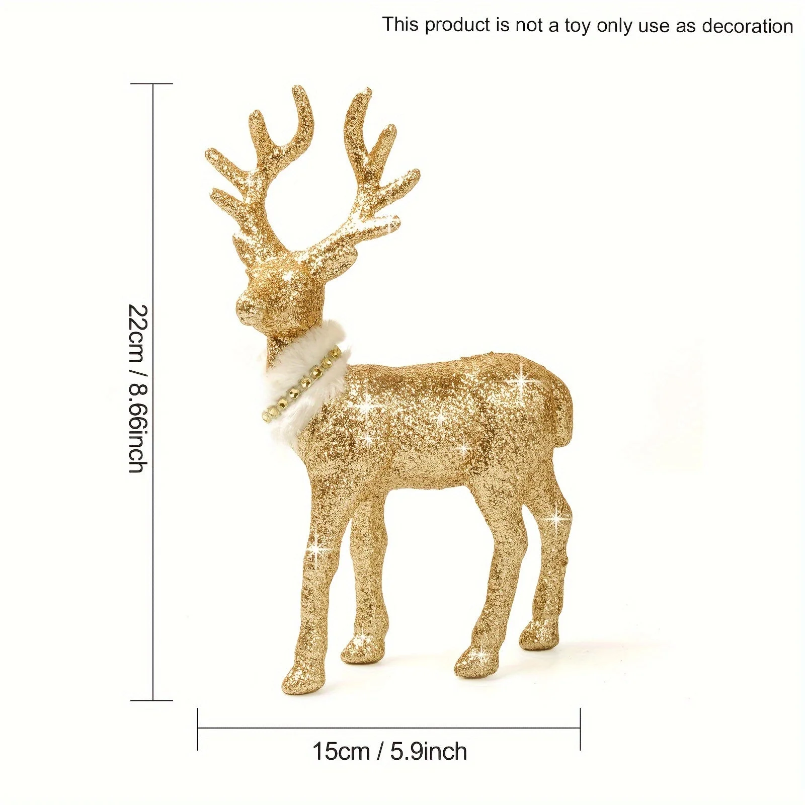 Détails du Renne de Noël
