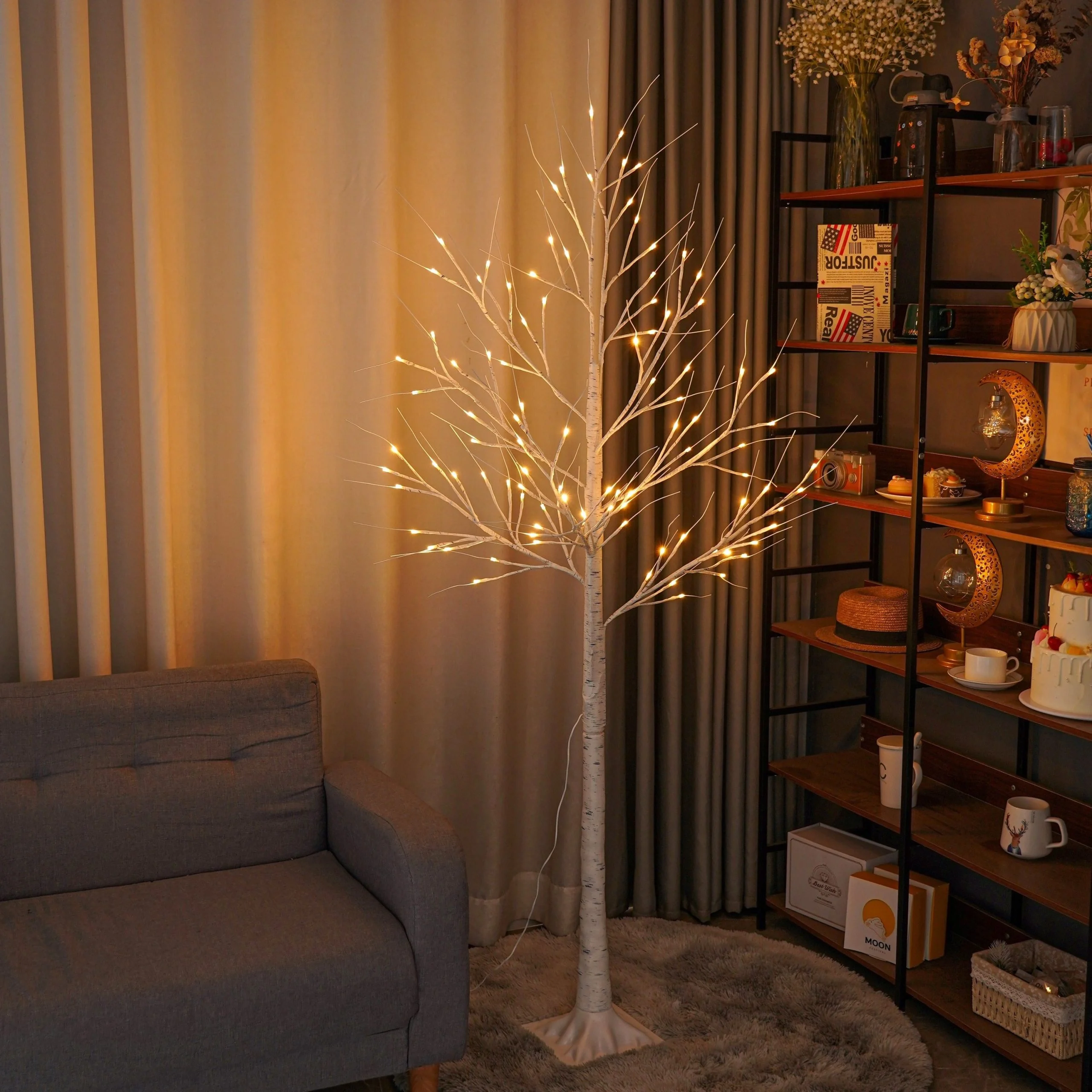 Lampadaire de Noël Extérieur