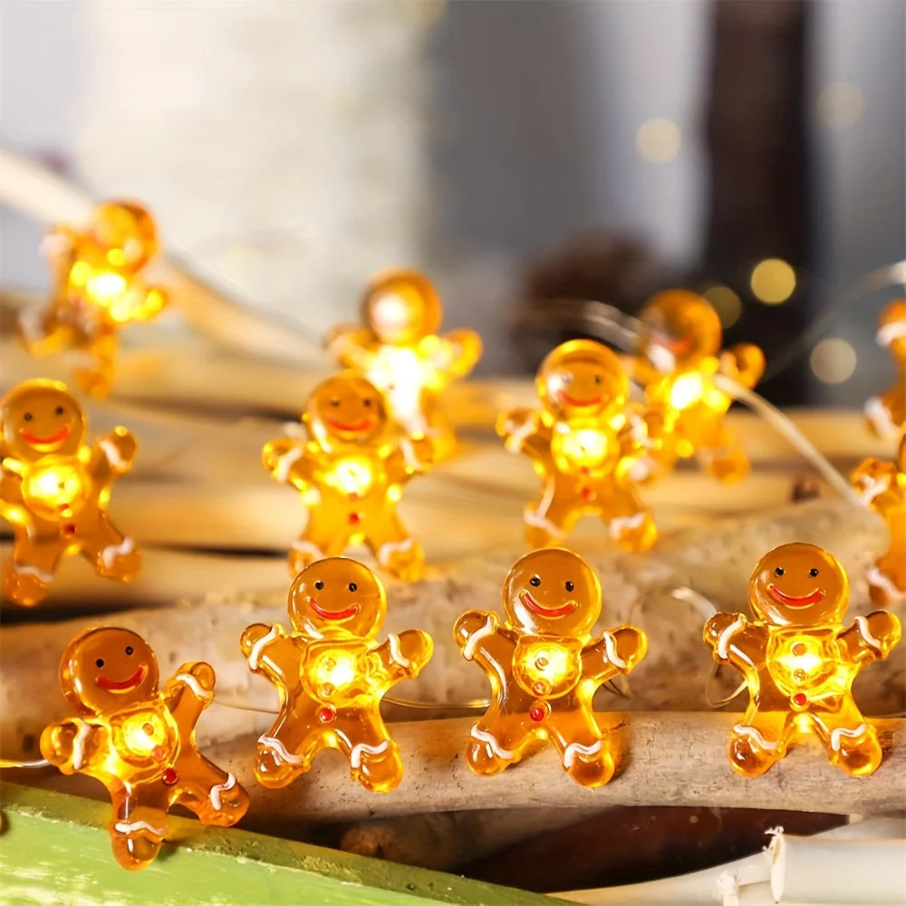 Guirlande lumineuse de Noël en décoration intérieure