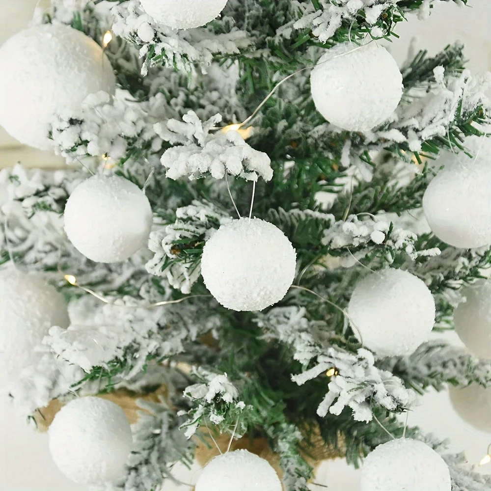 Boule de Noel Blanche