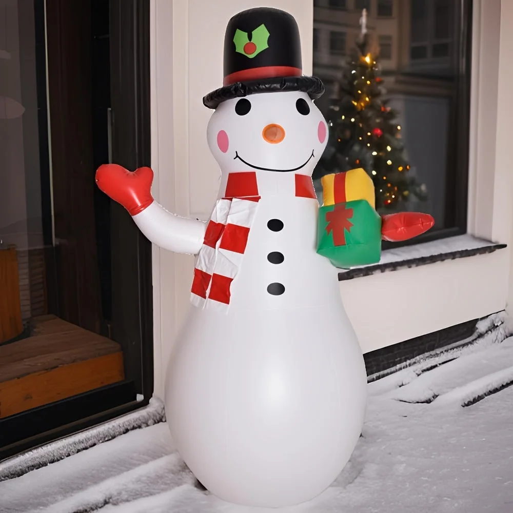 Bonhomme de Neige Gonflable en Extérieur