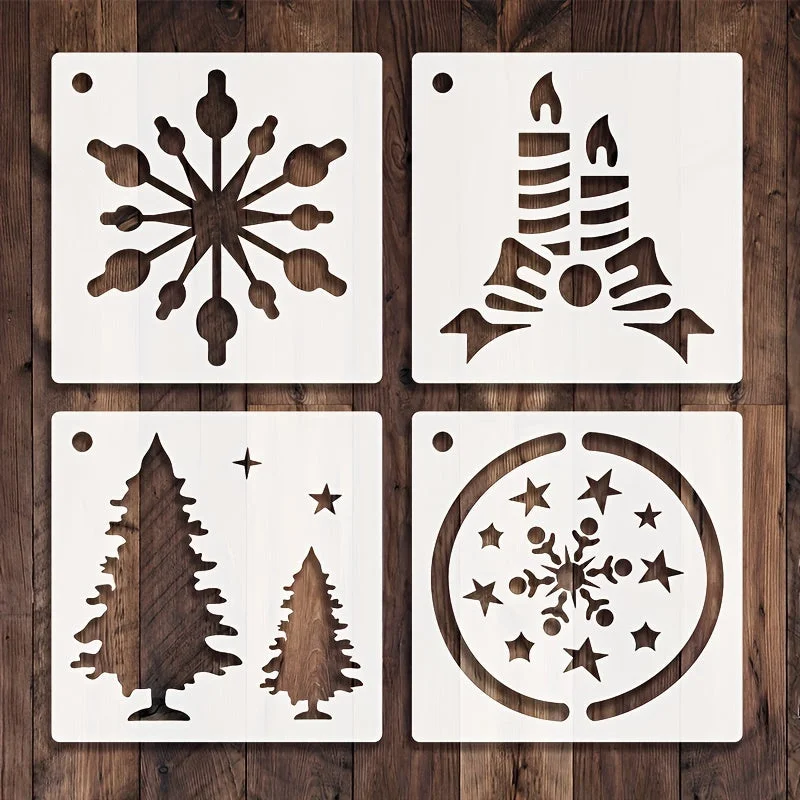 Pochoir Noel 25 Pièces