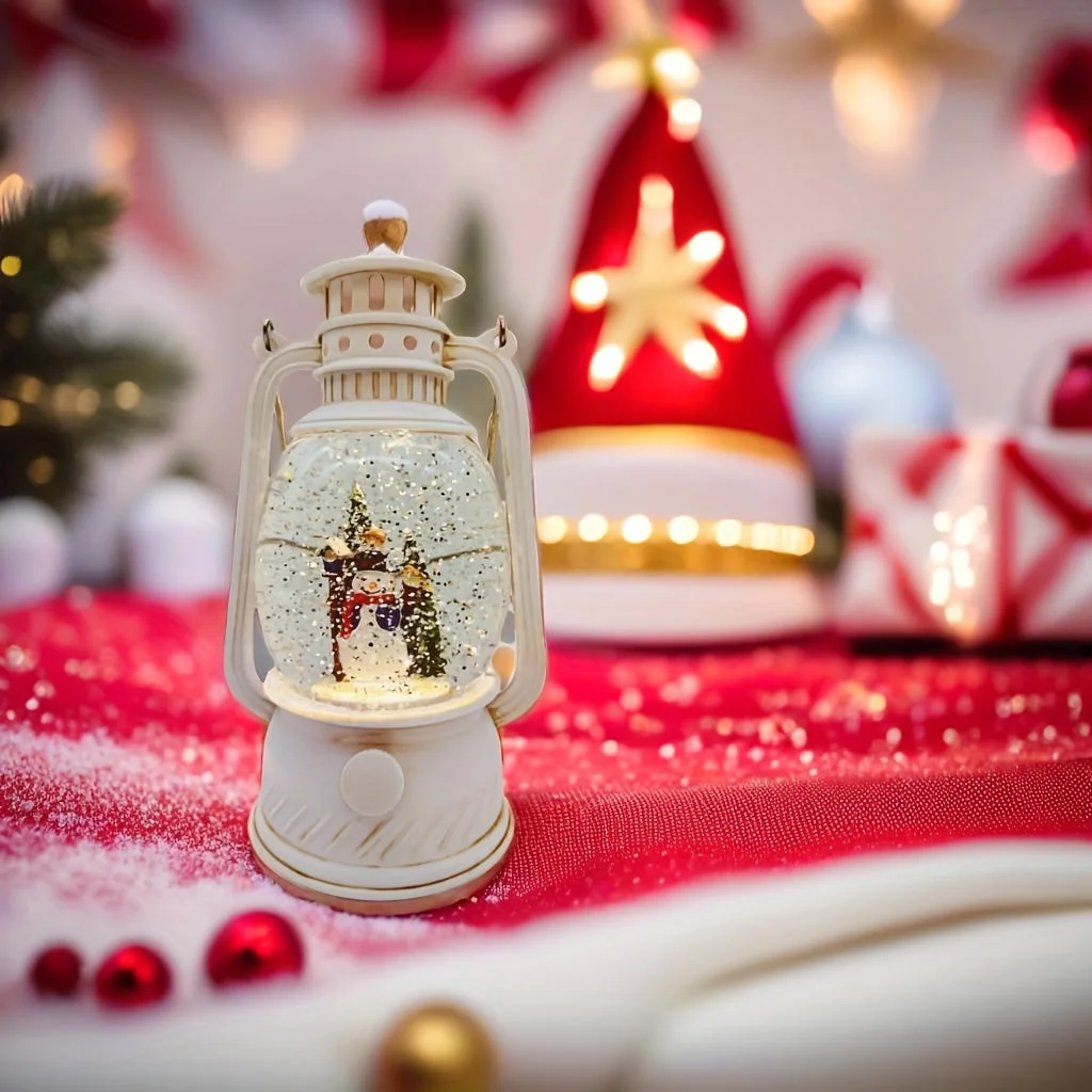 Boule à neige Noël Musical