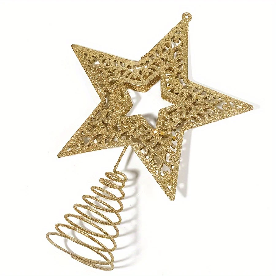 Étoile Arbre de Noël en doré