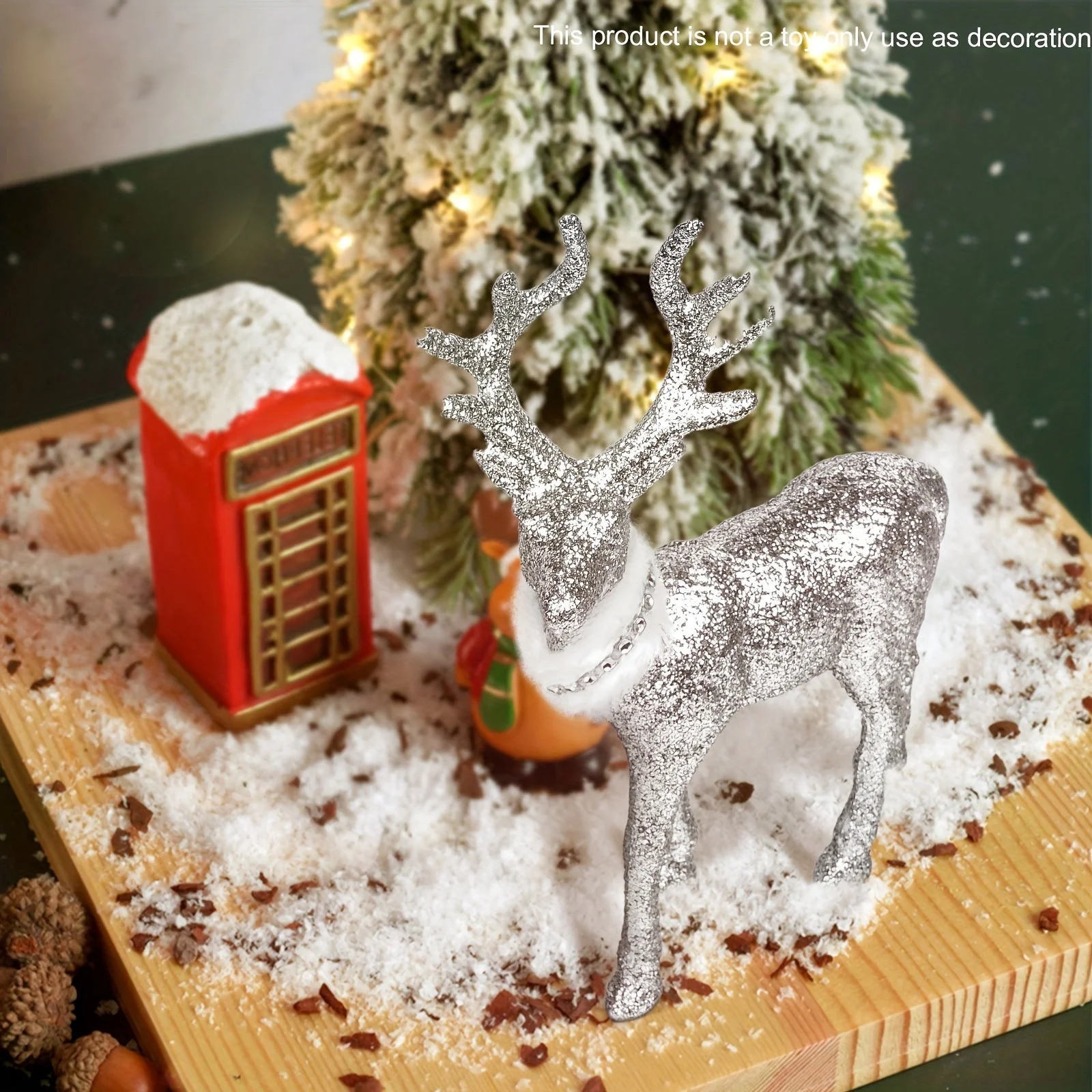 Renne de Noël élégant