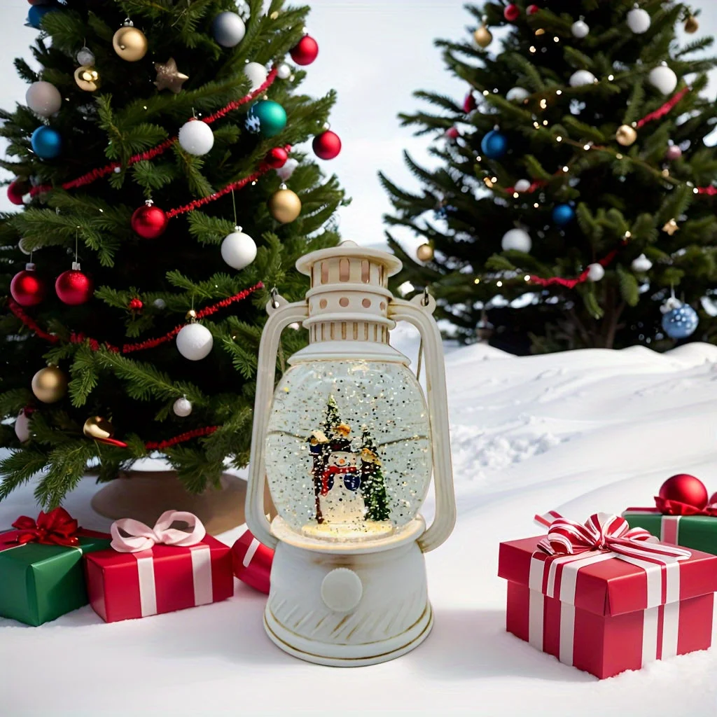 Boule à neige Noël Musical