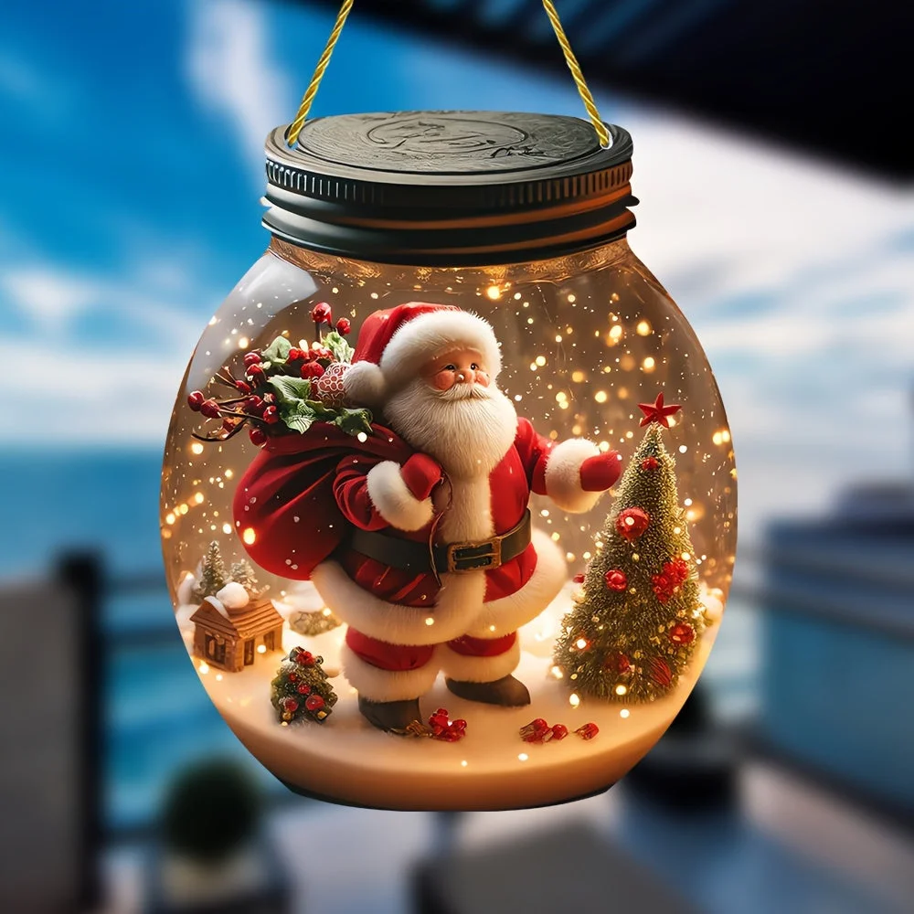 Boule à neige pour sapin de Noël