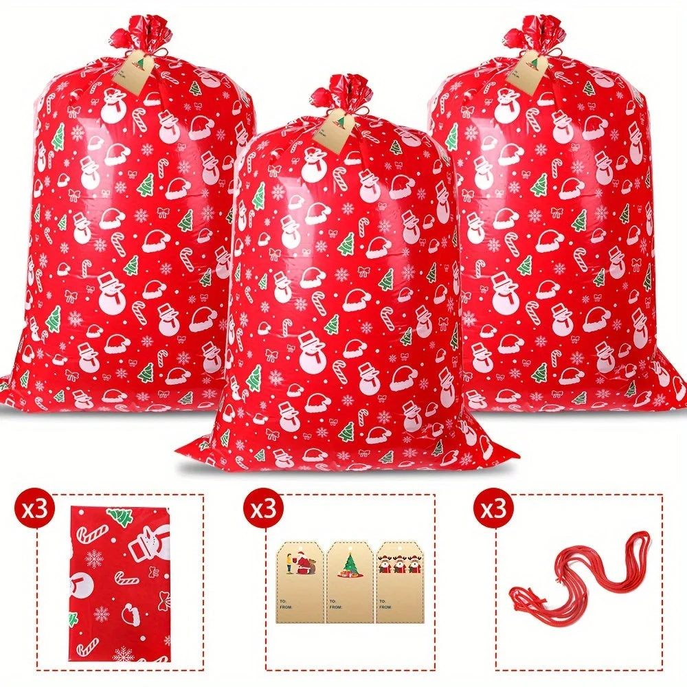 Sac Cadeau Noël Grand Format