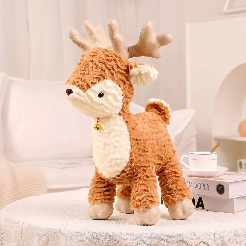 Peluche Renne de Noël en Décoration