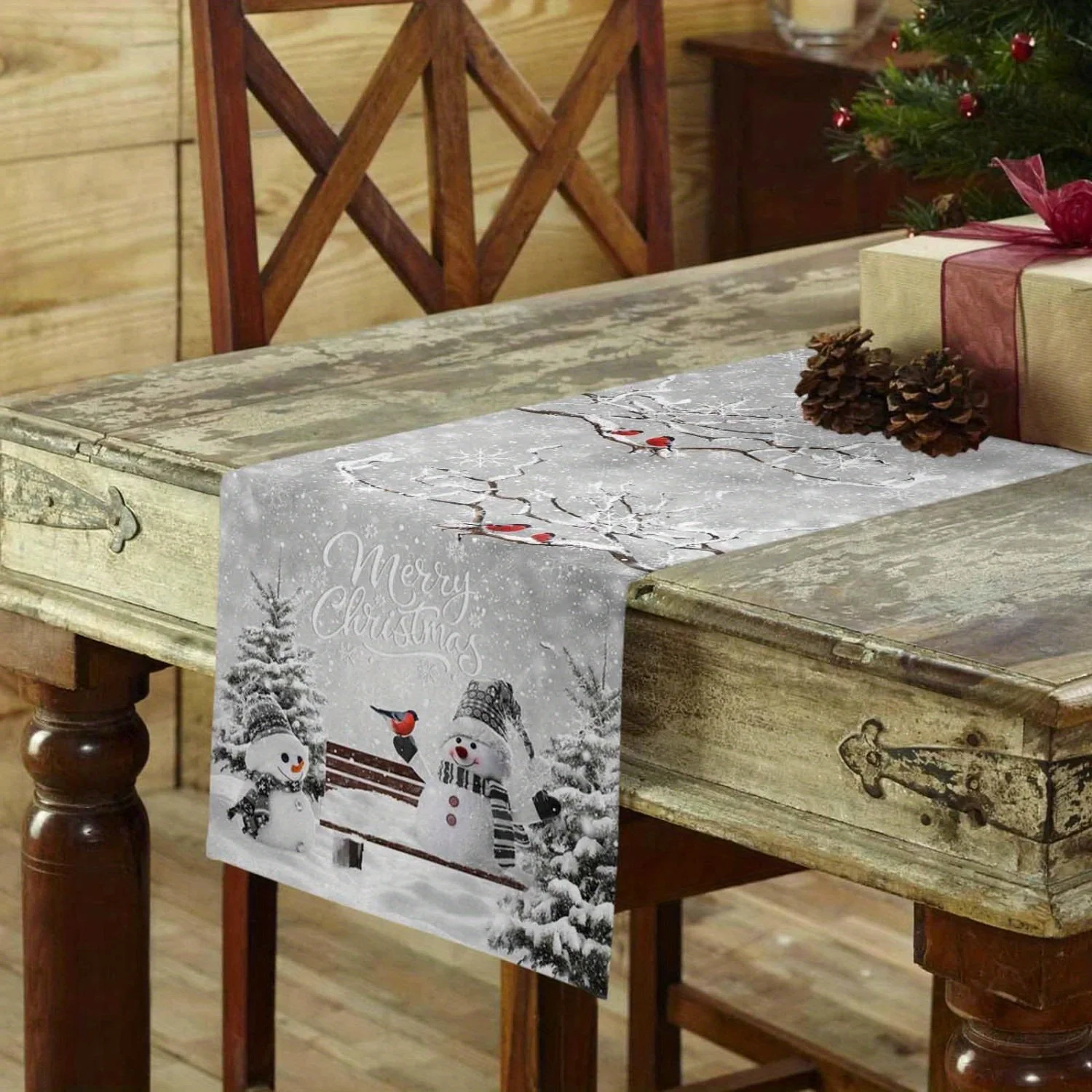 Centre de Table de Noël Élégant