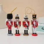 Ensemble de 4 Casse Noisette Déco Noël Soldats
