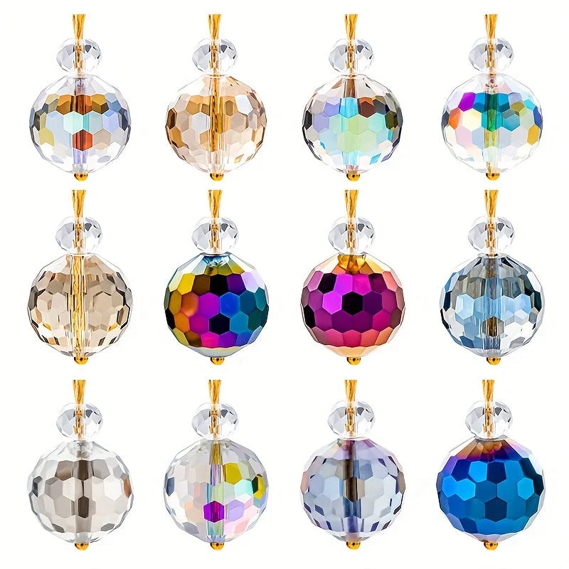 Boule en Verre de Noël scintillante