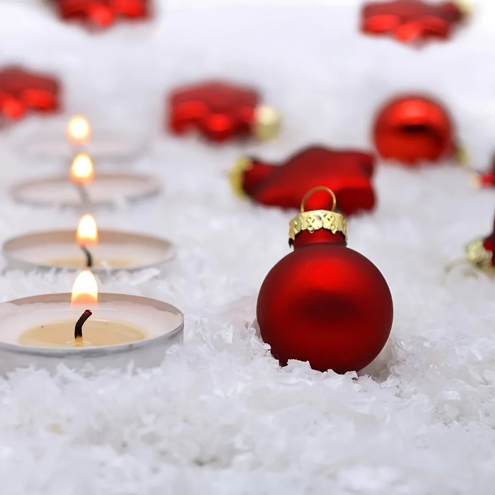 Boule de Noël en verre