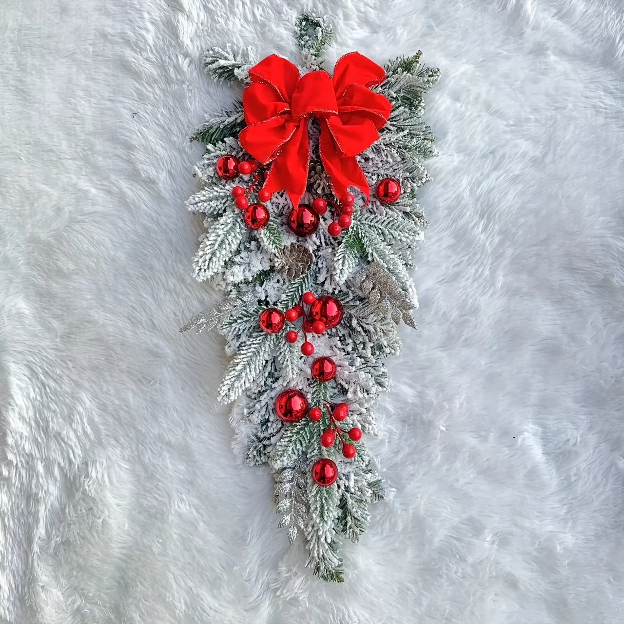 Couronne de Noël élégante