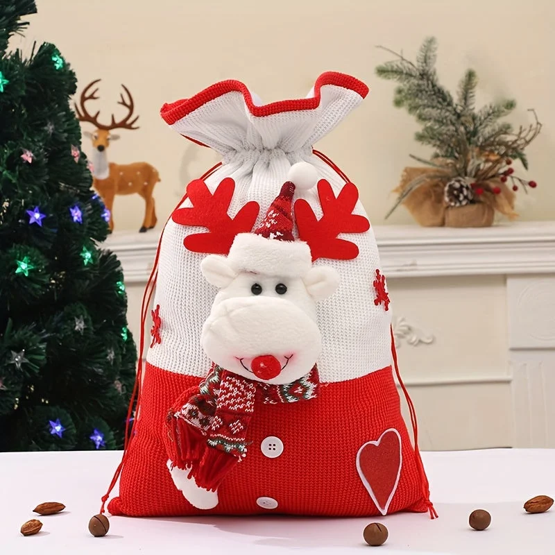 Sacs-Cadeaux de Noël en Tissu