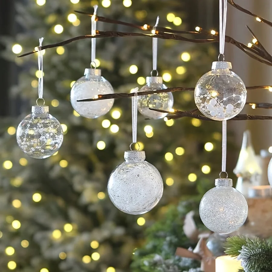 Boules Transparentes de Noël