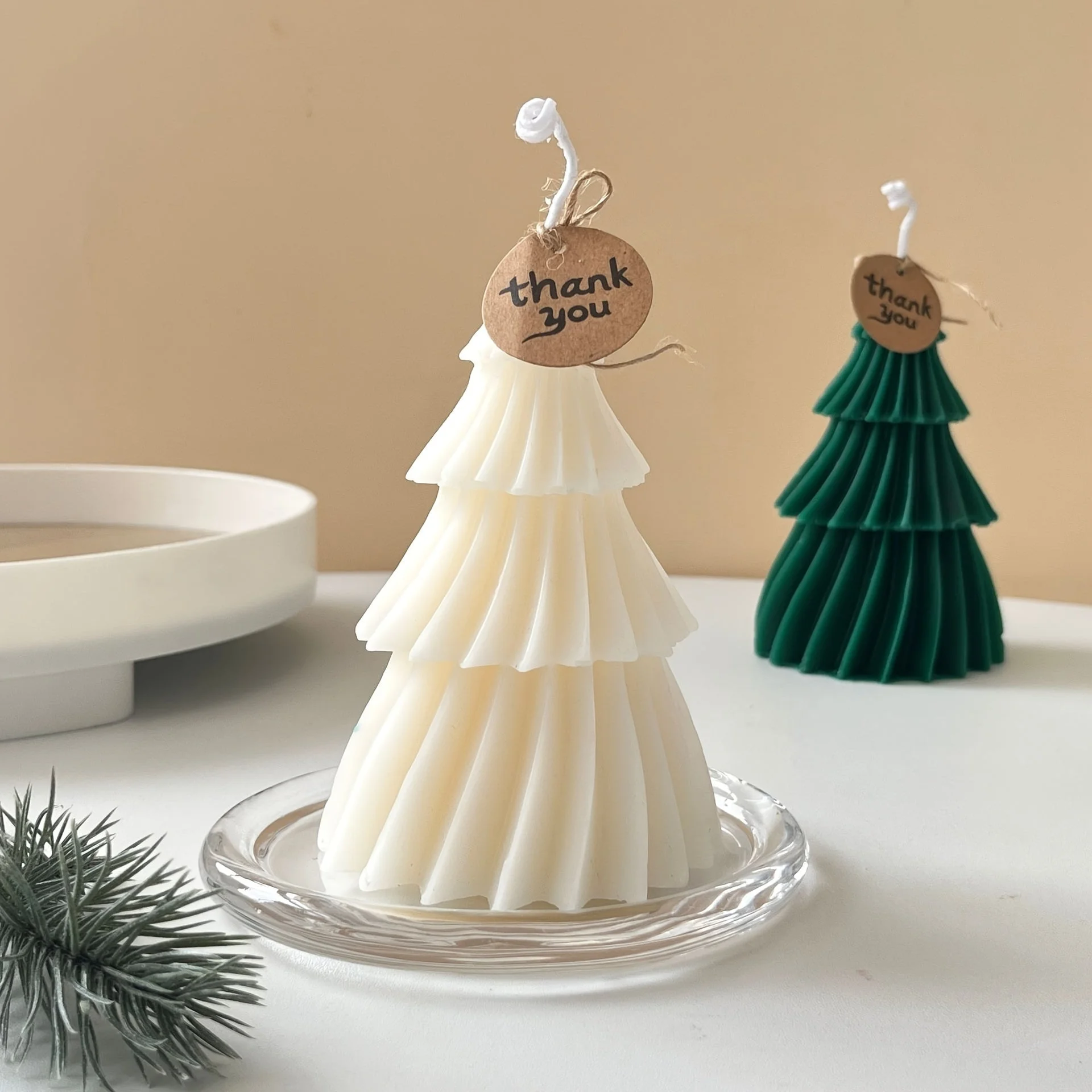 Bougies de Noël en Silicone