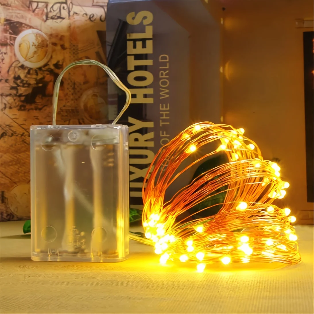 Guirlande lumineuse à piles