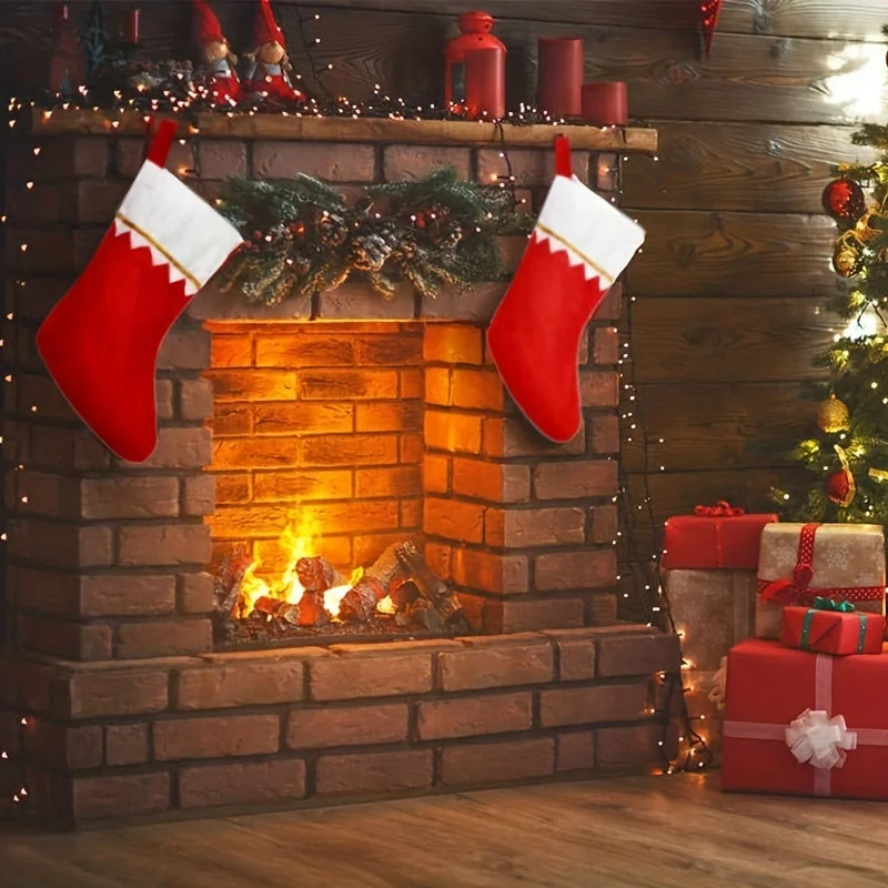 Ambiance de Noël avec chaussettes