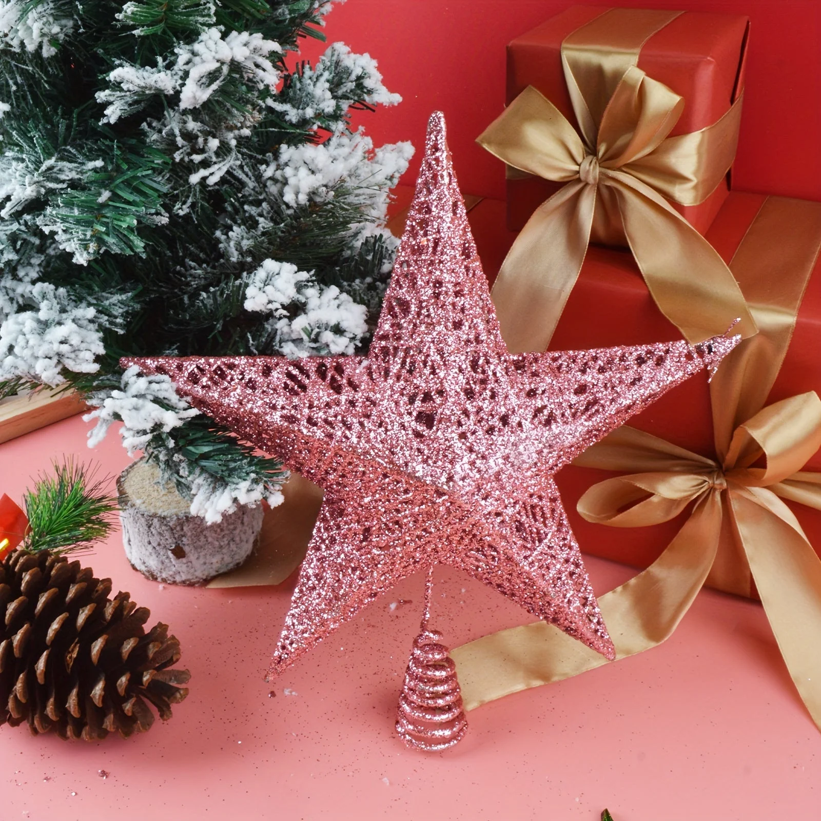 Étoile Sapin Noël en décoration