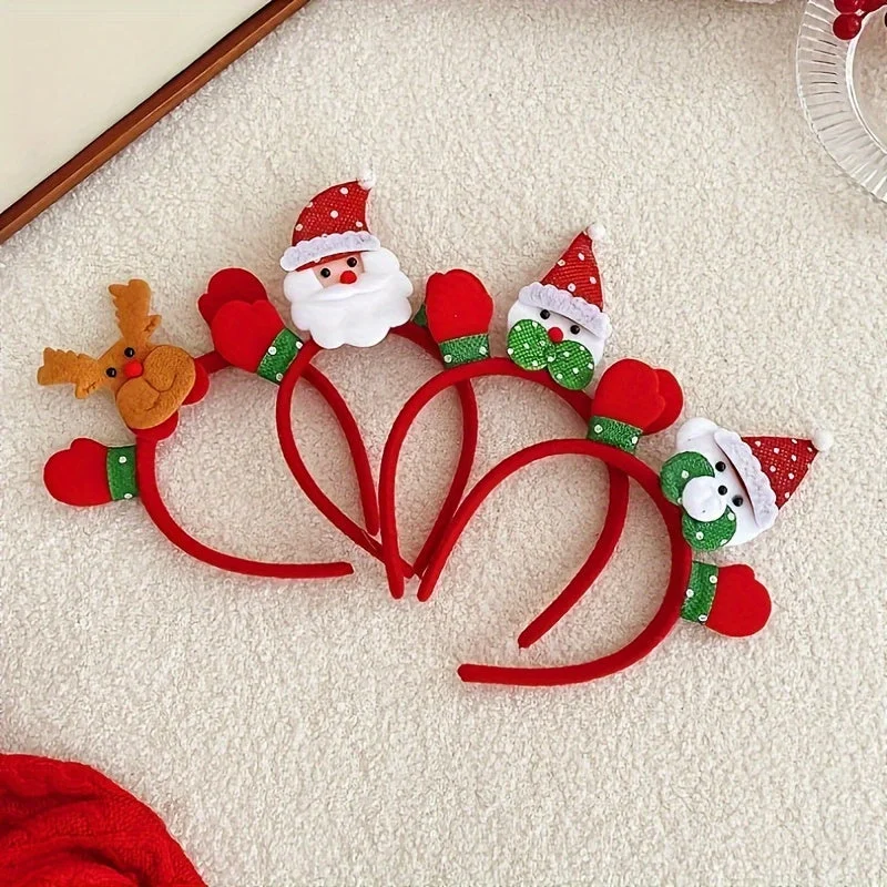 Serre Tête Noël Ensemble Fantaisie