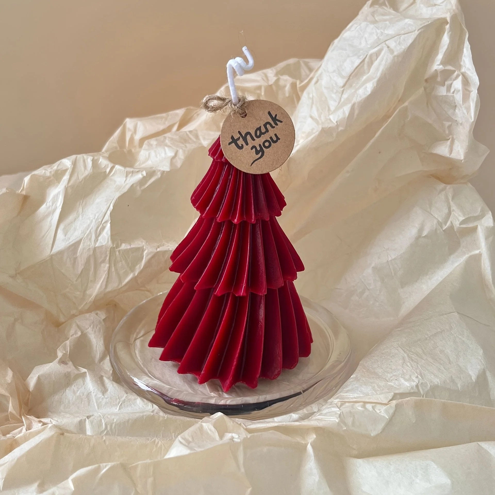 Bougies de Noël avec Végétaux