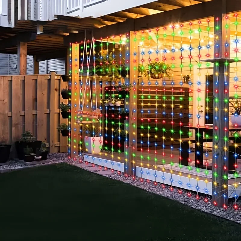 Guirlande Lumineuse Solaire en extérieur