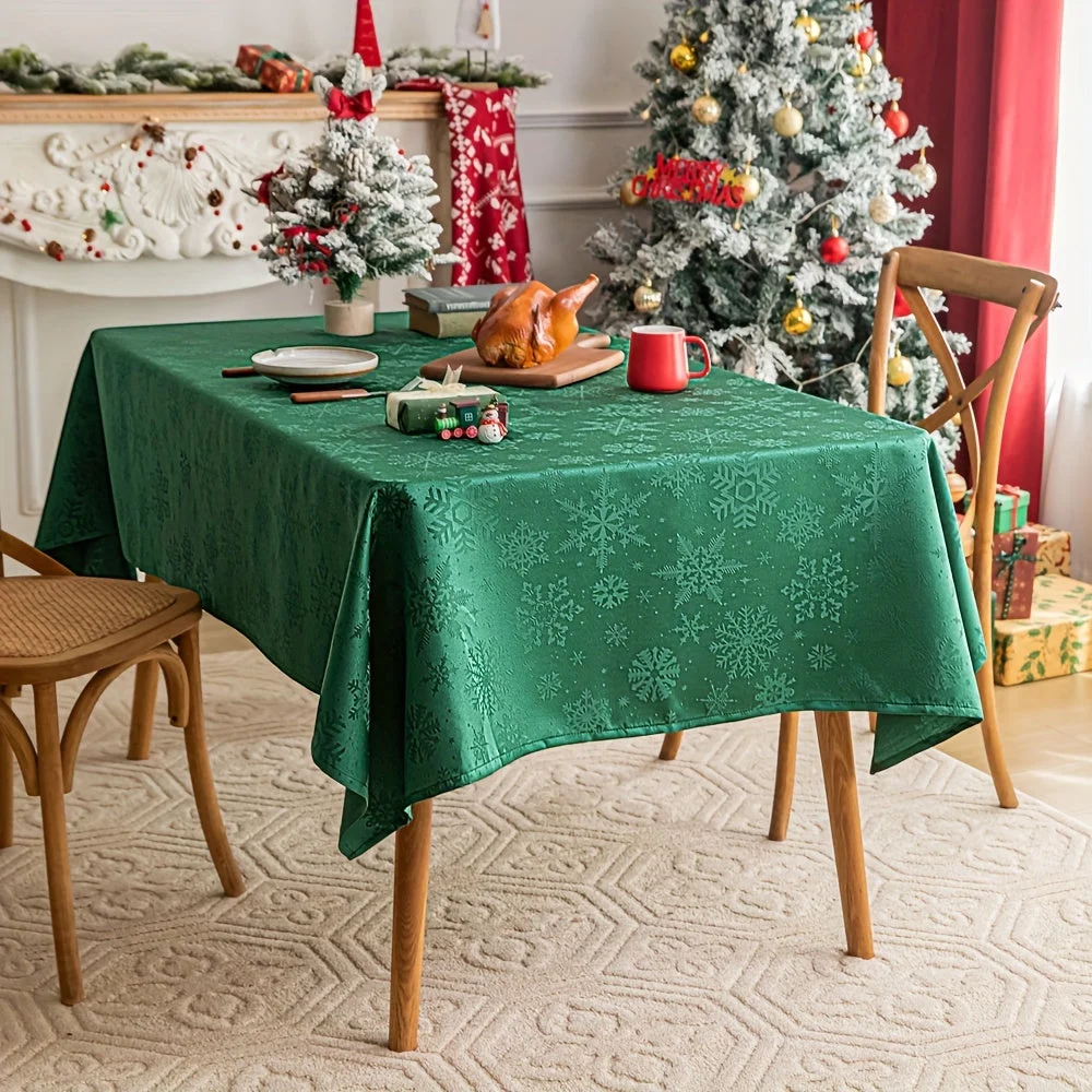 Ambiance de Noël avec Nappe de Luxe