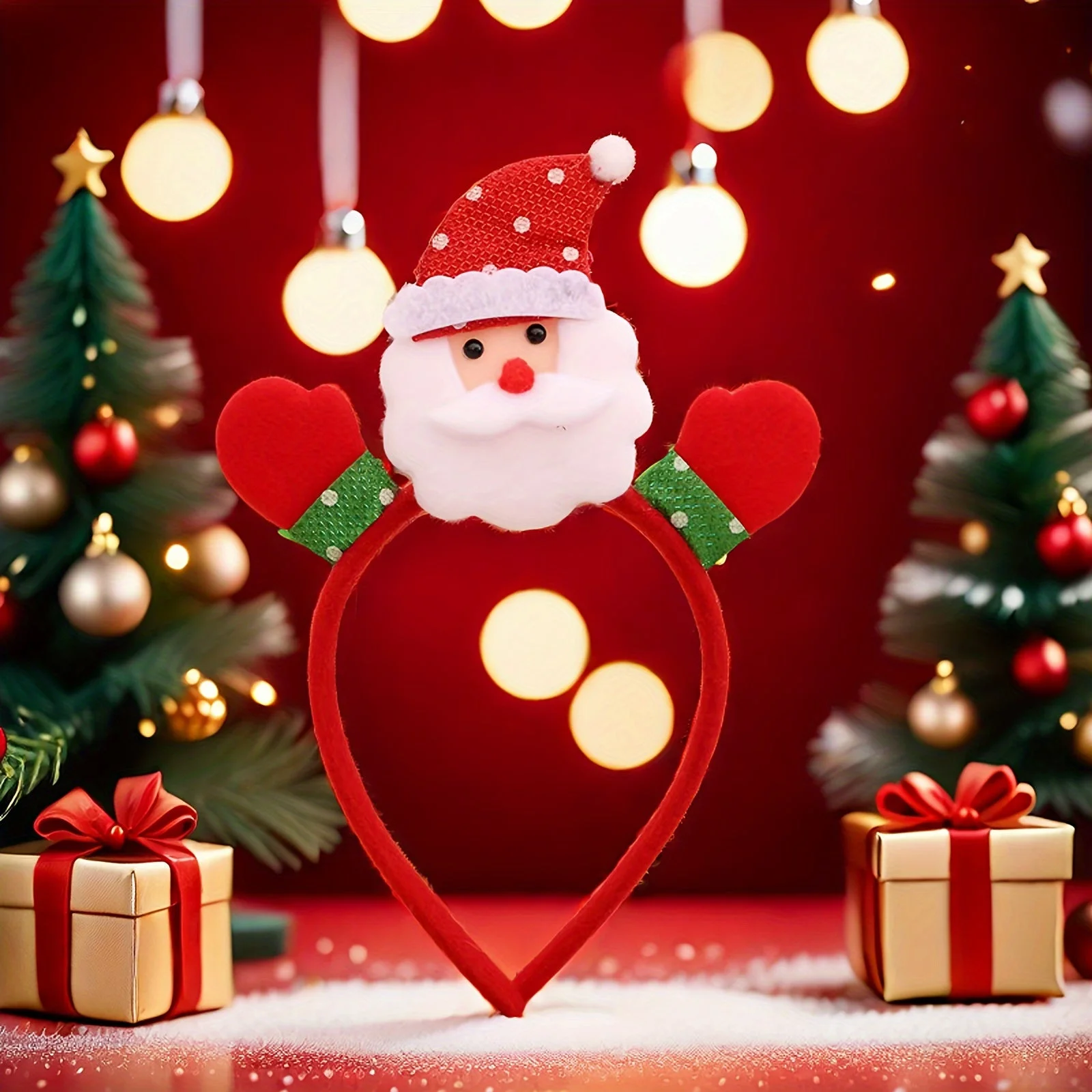 Serre Tête Noël Ensemble Fantaisie