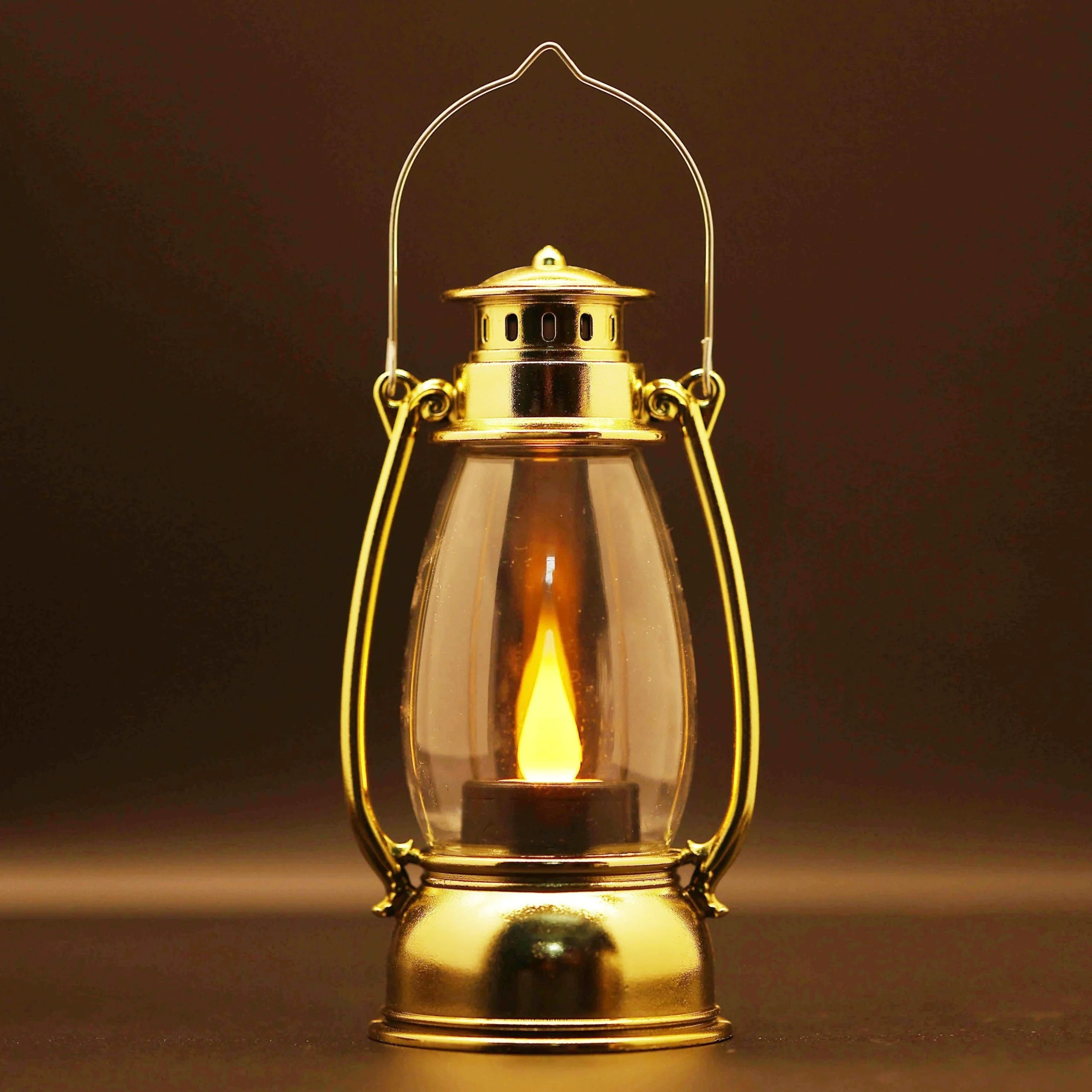 Lanterne LED rustique décorative
